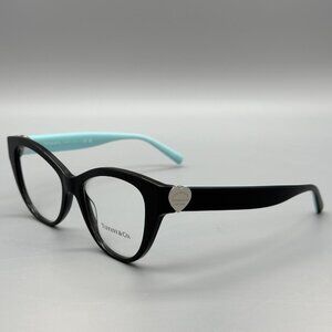 Tiffany Eyeglasses TF2251 8406 Black Blue Women 53 16 140